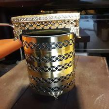 سطل و جادستمال آبکاری طلایی آکبند