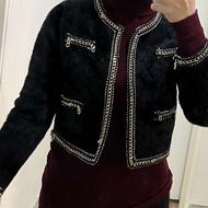 کراپ کت مشکی