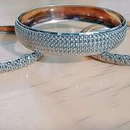 النگو وپلاک نقره