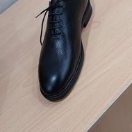 کفش چرم مردانه مشکی