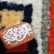 عقیق پیازی کهنه و مهره های قدیمی