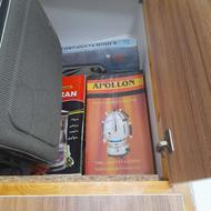 سماور با قوری استیل آپولون 6لیتری اکبند