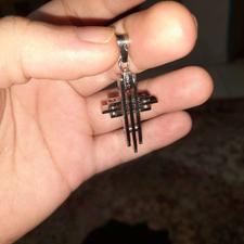 صلیب گردنبند از جنس پلاتین