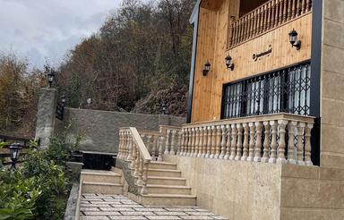 ویلا دوبلکس چوبی استخر دار