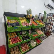 استند میوه قفسه انباری قفسه فروشگاهی رگال گردون خورشیدی شلف