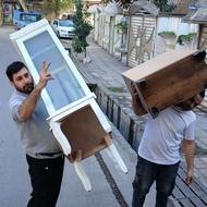 باربری شرکت اثاث کشی حمل اسباب کشی طبرستان باکادرخوش اخلاق