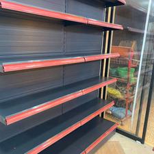 استند شاخک دار میز چک اوت استند هایپری قفسه فلزی قفسه مغازه