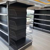 قفسه دوبل وسط قفسه انباری قفسه فلزی قفسه هایپری استند سیگار