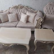 مبلمان کلاسیک با چوب راش