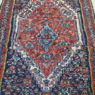 گلیم زر نیم دستباف 96 ساله