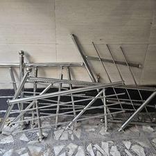 نرده استیل دسته دوم