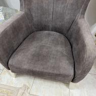 مبل 7 نفره طوسی بسیار سالم