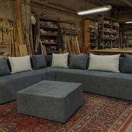 مبل راحتی ششنفره مدرن تدی