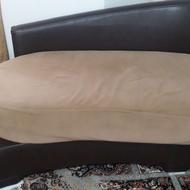 مبلمان راحتی چرم و پارچه