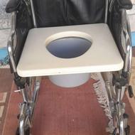 ویلچر استیل کیفیت عالی دارای فرنگی و حمام بیمار قیمت توافقی