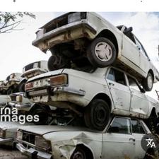 خودرو اسقاطی فرسوده پیکان پراید پژو نیسان 3800 اسقاط تصادفی