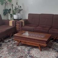 مبل راحتی، تمیز، چوبش سالم سالم