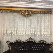 پرده با کل لوازم ها