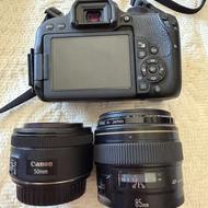 دوربین کنون 800 دی به همراه 2 تا لنز