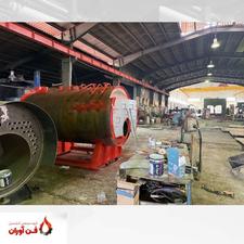 دیگ بخار صنعتی سه پاس – گارانتی 3 ساله + خدمات
