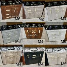 اجاق گاز طرح فر 5شعله 5رنگ