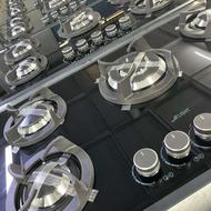 اجاق گاز صفحه ای 5شعله شیشه ای