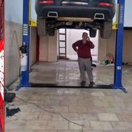 جک دو ستون روداک قفل کل برقی با پایه اچ اقساطی