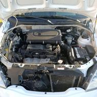 ماشین تیبا صندوقدار چند جا رنگ دارد