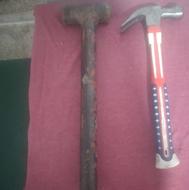 پتک فولادی سنگین وچکش میخ کش نونو