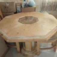 میزناهارخوری دوتیکه بزرگ 3نفره درحدنو