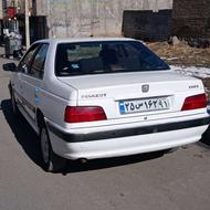 پژو پارس بدون رنگ آخرای مدل 1400