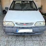 پراید سفید 131 مدل 90 بنزینی سالم