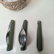 قاشق و چنگال تاشو ارتشی