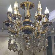 لوستر تمام برنز ابکاری طلا