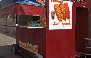 دکه وکانکس چرخدار