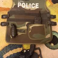 لباس پلیس بچگانه باتفنگ ونارنجک وبی سیم،تخفیف جزیی