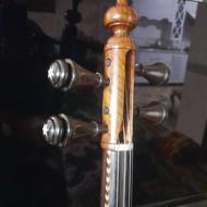 کمانچه کاملا حرفه ای ابنوس و استخوانکاری سیاوش