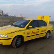 سمند 93 رنگ فابریک تاکسی بیسیم اصفهان