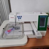 چرخ گلدوزی ژانومه 450نوارسبز باکارکرد 1900ساعت