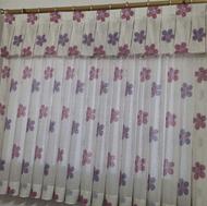 پرده پذیرایی و اتاق خواب