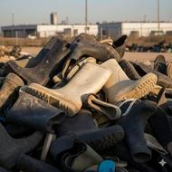 خریدار چکمه ،دمپایی پلاستیکی و گالش