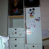 کمدومیزدرآورآینه دار درحدنو