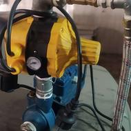 پمپ و مخزن آب