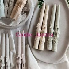 شمع دست ساز قلمی