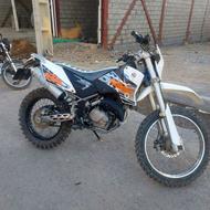 موتور تریل فلات طرح کی تی ام مدل90