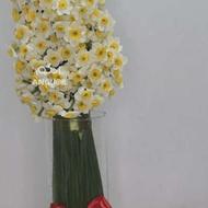 گل نرگس . گل رز