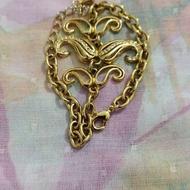 فروش یک عدد دستبند دخترانه استیل طلایی رنگ ثابت