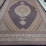 جفت 6 متری فرش و هم جفت 9 گل ابریشم 40 رج