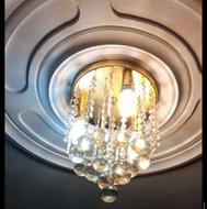 لوستر سقفی نگینی مدرن