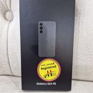 سامسونگ S24 fe حافظه 256 آکبند جعبه 18 ماه گارانتی رنگ مشکی